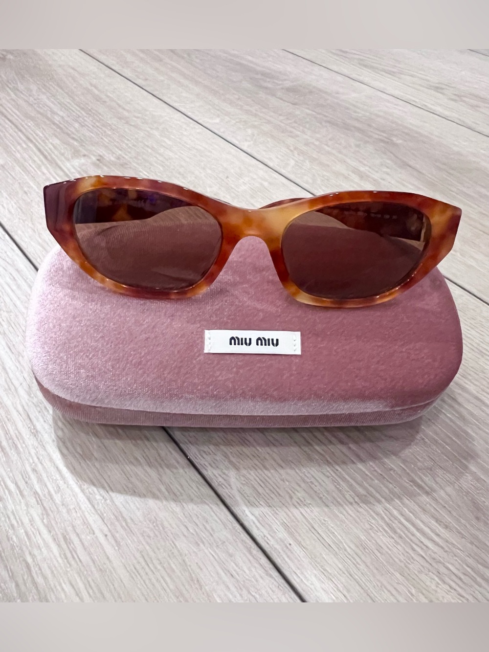 NWOT Best Selling Miu Miu A03S Tortoise Frame Sunglasses - Picture 6 of 10